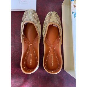 Punjabi Jutti khussa Shoes Wedding Bridal Flats Mojari Jooti mojri lover 40new
